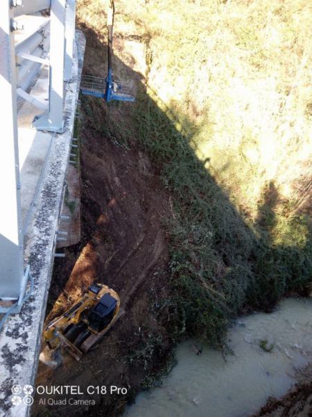 Pulizia alvei fluviali